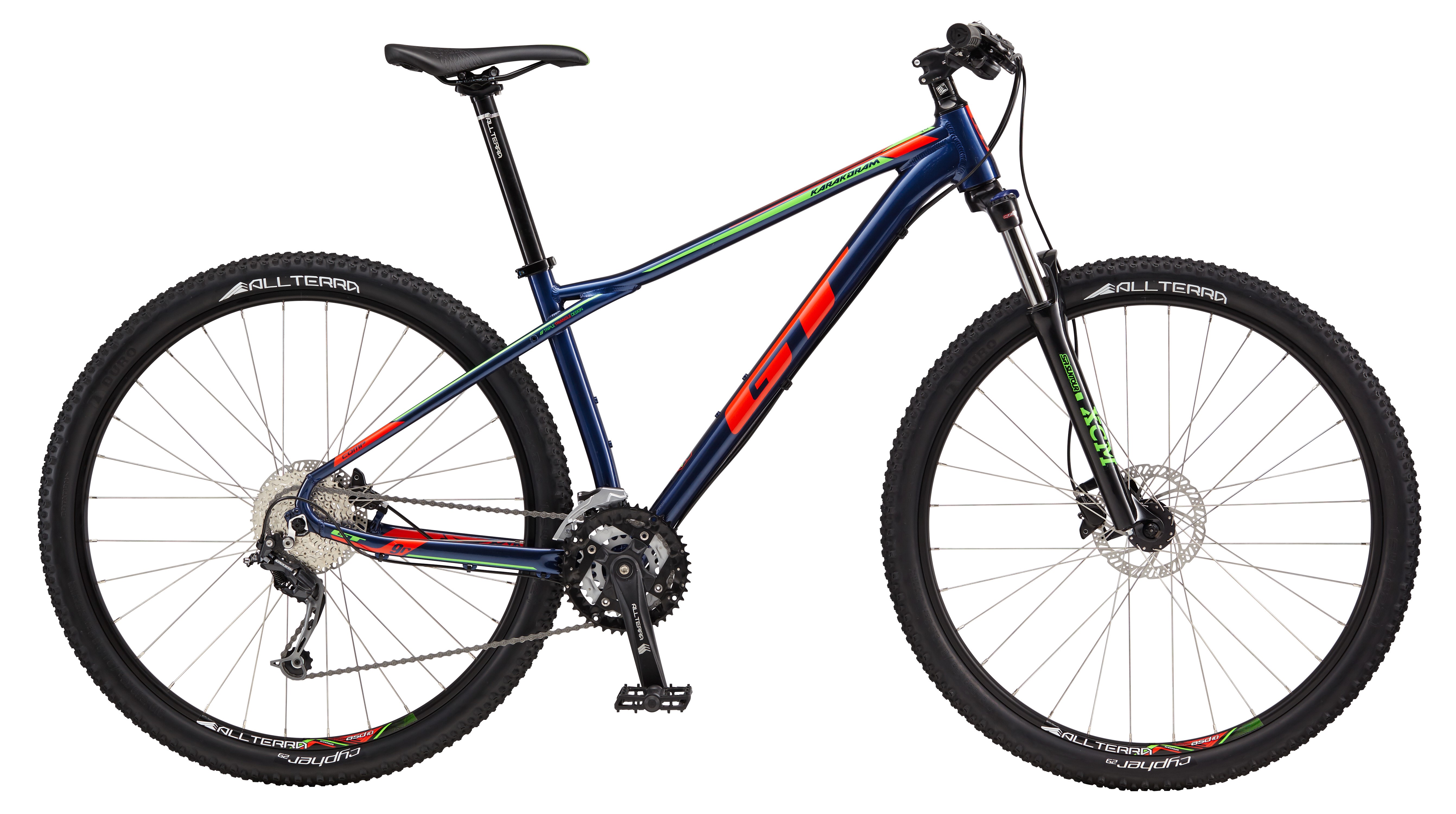 GT mountain bicycles